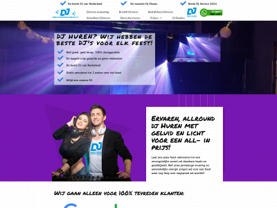djinhurenvoorfeest.nl snapshot