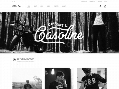 caffeinegasoline.com snapshot