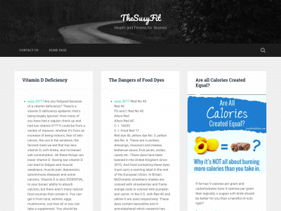thesusyfit.com snapshot