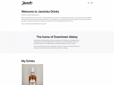 jannickscocktails.dk snapshot