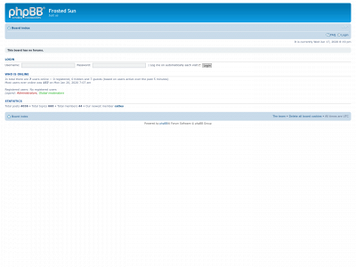 frostedsun.com snapshot