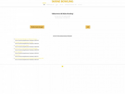 skanebowling.se snapshot