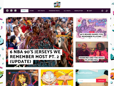 90sborn.com snapshot