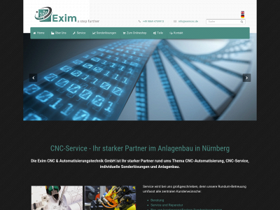 www.eximcnc.de snapshot