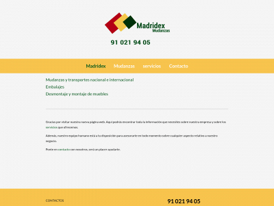 madridex.es snapshot