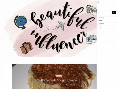 beautifulinfluencer.com snapshot