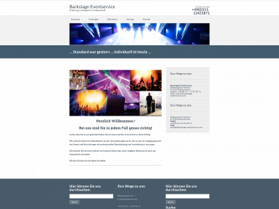 backstage-eventservice.com snapshot