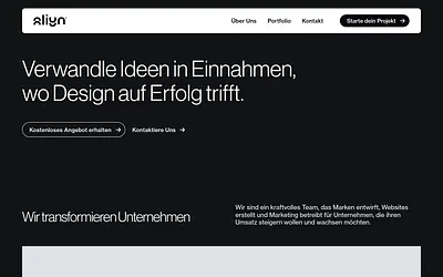 align-creative.ch snapshot