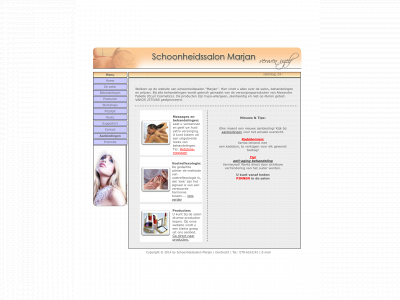 schoonheidssalonmarjan.nl snapshot