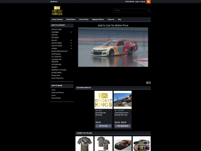diecastkings.com snapshot