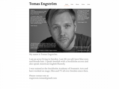 tomasengstrom.com snapshot