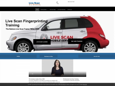 livescanclasses.com snapshot