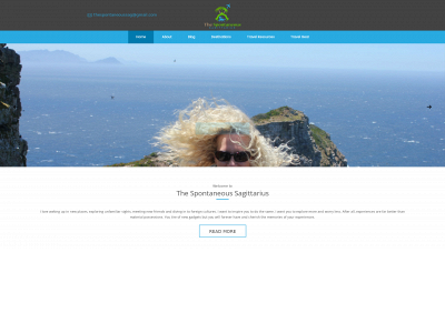 thespontaneoussagittarius.com snapshot