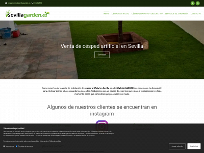 sevillagarden.org snapshot