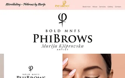 phibrows.uk snapshot