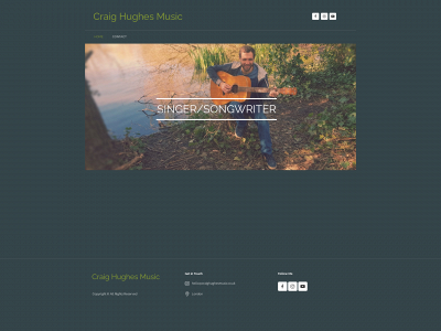 craighughesmusic.co.uk snapshot