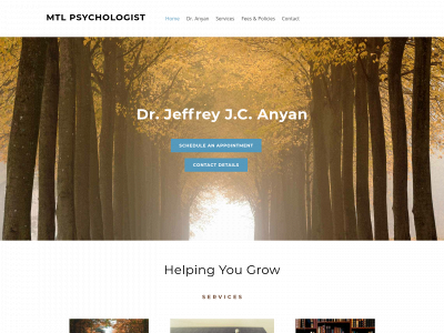mtlpsychologist.com snapshot