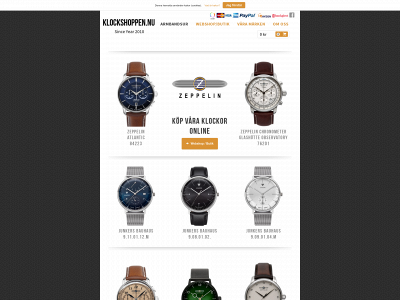 klockshoppen.nu snapshot