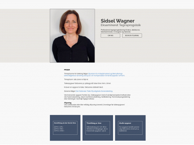sidselwagner.dk snapshot