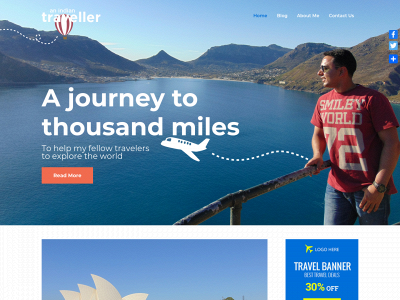 anindiantraveller.com snapshot