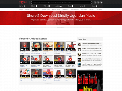 ugamusic.biz snapshot