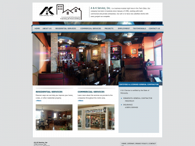 akserviceinc.com snapshot