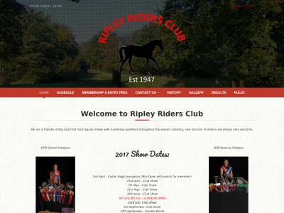 ripley-riders.org snapshot