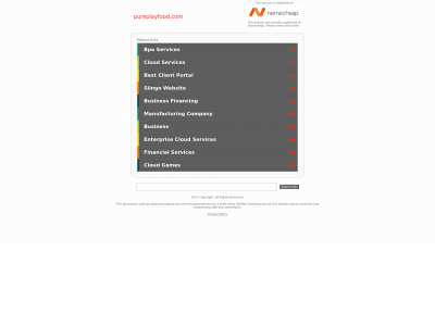 pureplayfood.com snapshot