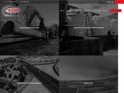 copconstruction.com snapshot