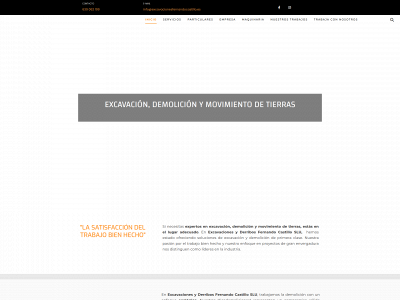 excavacionesfernandocastillo.es snapshot