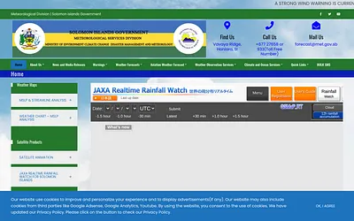 met.gov.sb snapshot