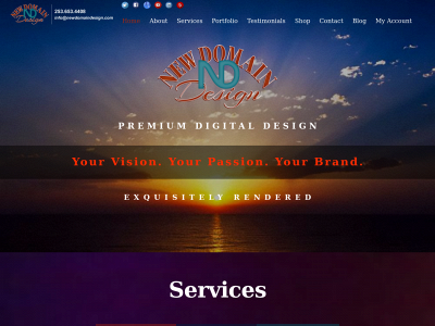 newdomaindesign.com snapshot