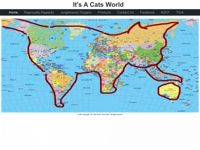 itsacatsworld.co.nz snapshot
