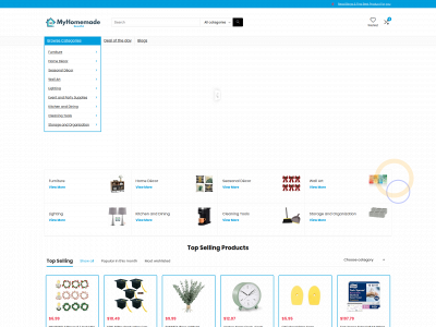 myhomemadebeautiful.shop snapshot