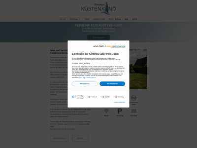 ferienhaus-kuestenkind.de snapshot