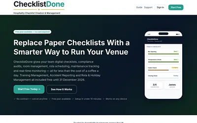 checklistdone.co.uk snapshot