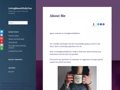 livingbeautifullyyou.com snapshot