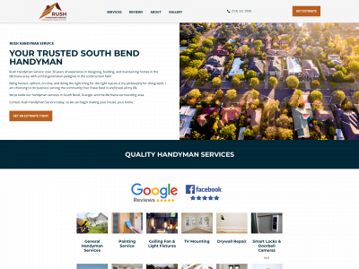 rushhandymanservice.com snapshot