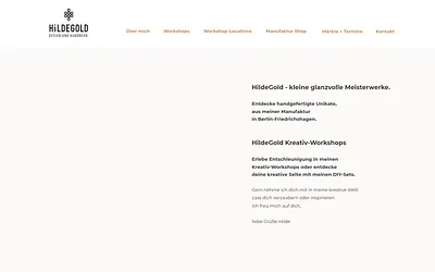 hildegold.de snapshot