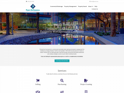www.priorityonecommercial.com snapshot