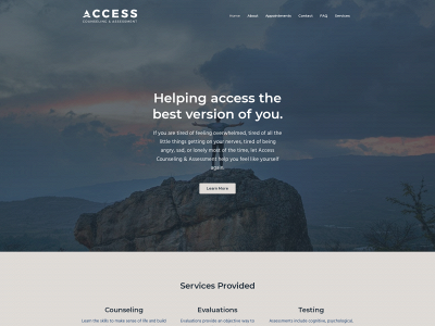 accesscounseling-assessment.com snapshot