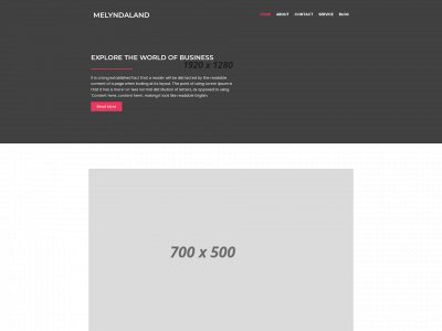 melyndaland.org snapshot