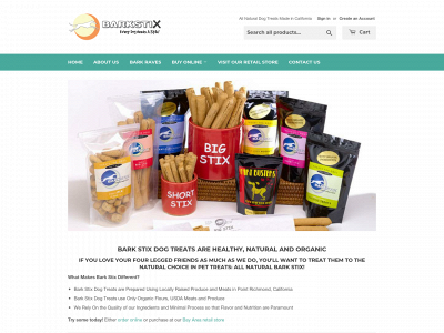barkstix.com snapshot