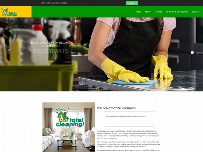 www.totalcleaningnet.com snapshot
