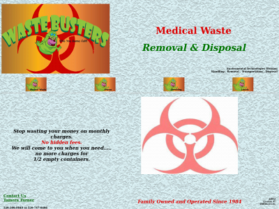 wastebusters.biz snapshot