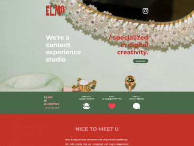 elmo-studios.be snapshot