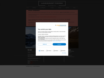 lauksundetfishing.no snapshot
