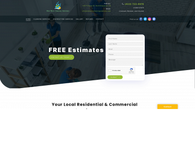 newwavecleaningsolutions.com snapshot