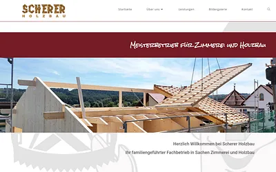 schererholzbau.de snapshot