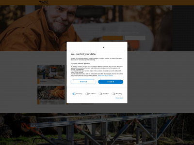 projectoftheday.se snapshot